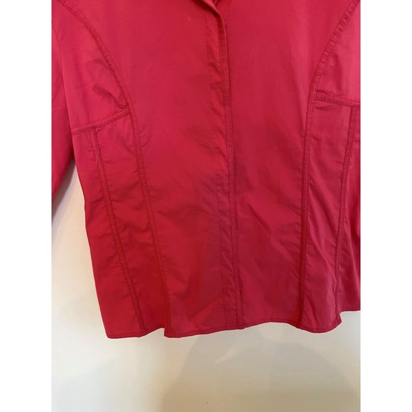 BCBG Max Azria Pink Women's Stretch Blouse-XL - Picture 3 of 4